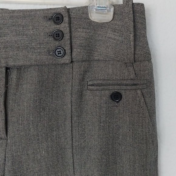 Kenar Grey Side Button Waist Wide Leg Pants - Picture 6 of 8